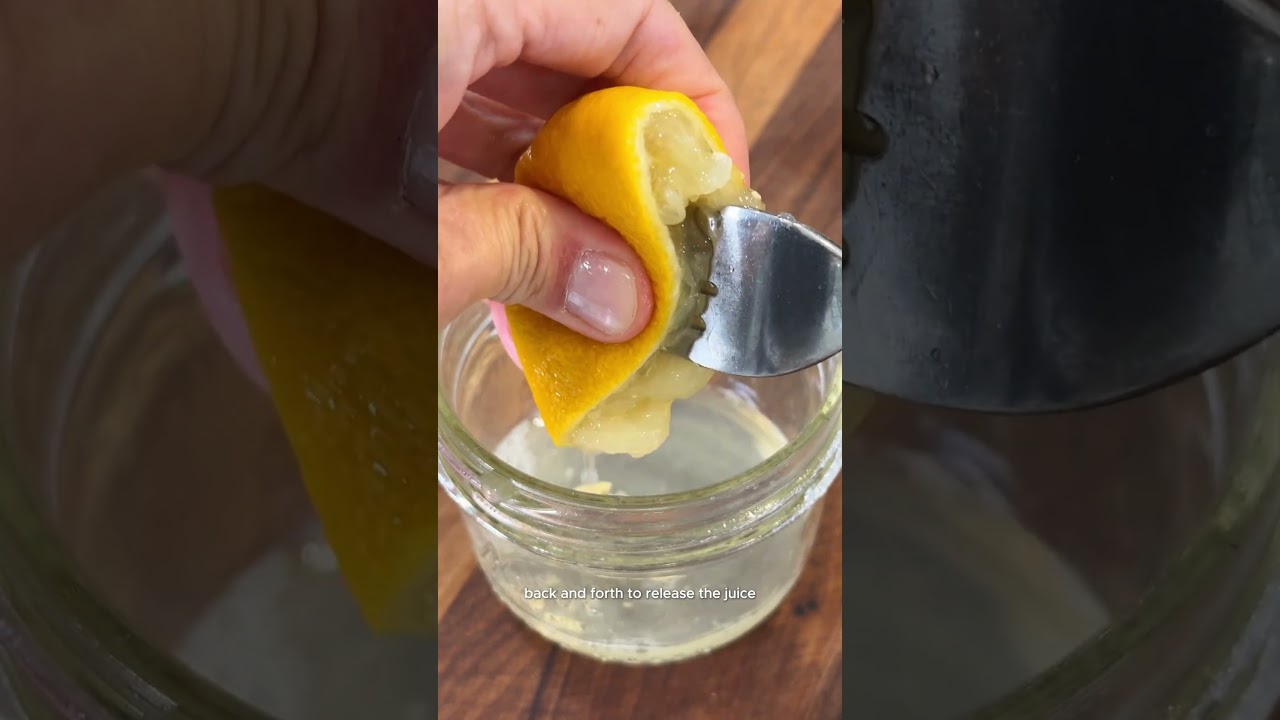 Как выжимать сок из цитрусовых вилкой