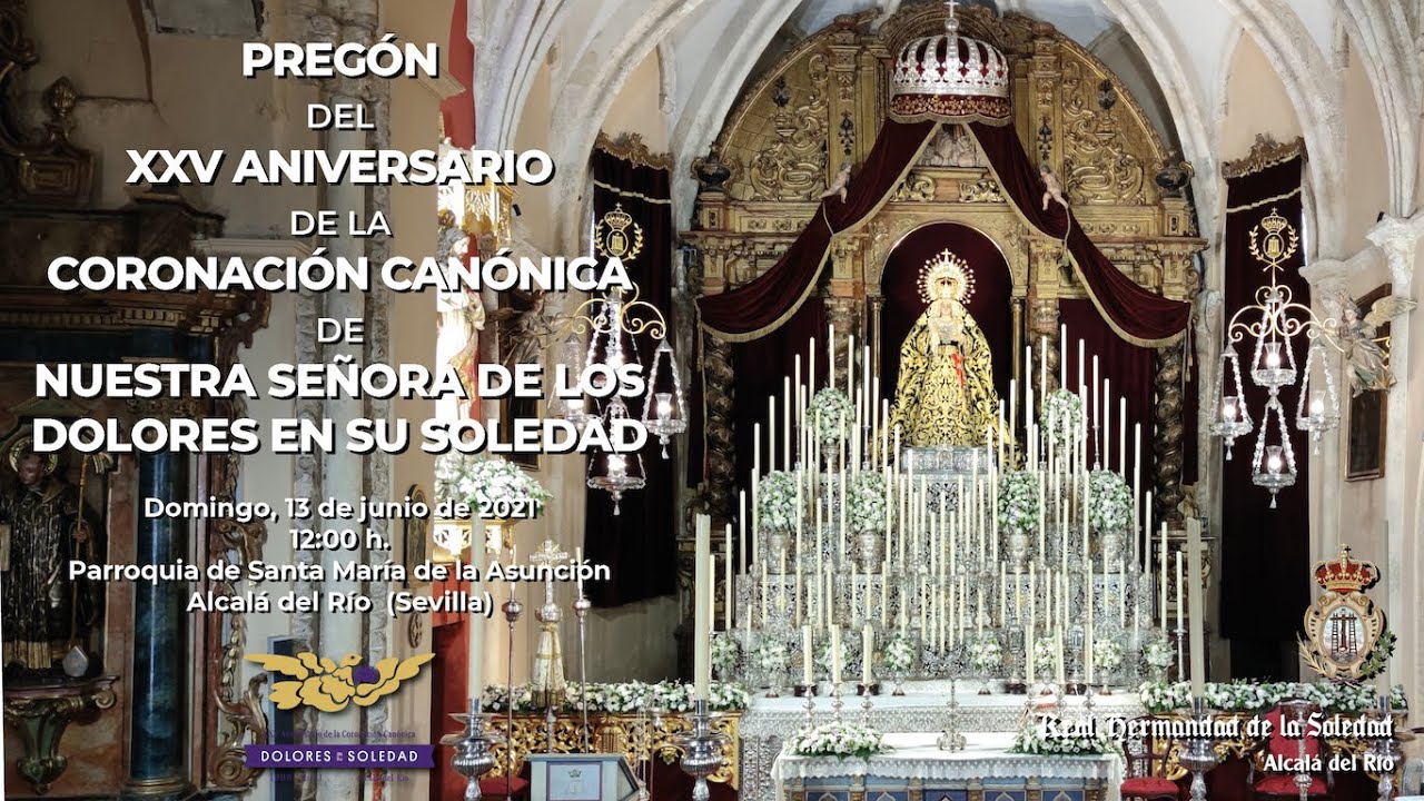 PREGON DEL XXV ANIVERSARIO DE LA CORONACIÓN CANÓNICA