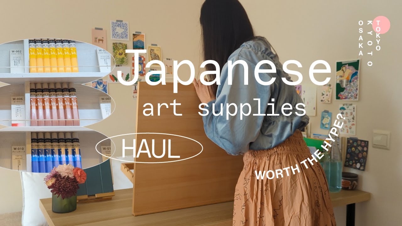 Worth the hype? Japanese art supplies haul & review