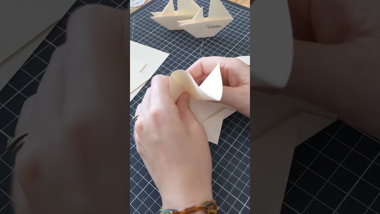 Marque place Bateau Origami   Madame Babioles