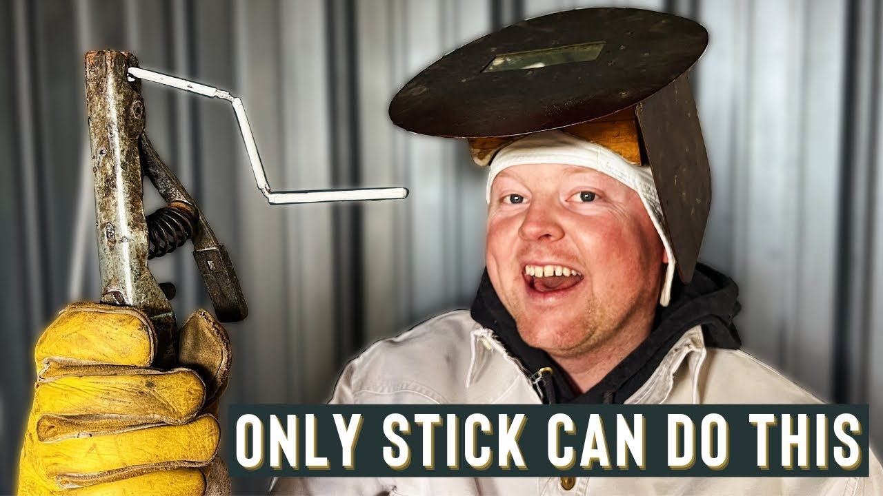 You Can ONLY Do This By Stick Welding