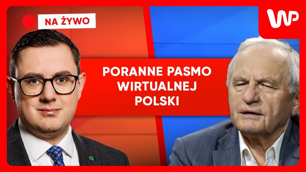 [NA ŻYWO] Poranne pasmo WP. Gośćmi: Miłosz Motyka i gen. Stanisław Koziej