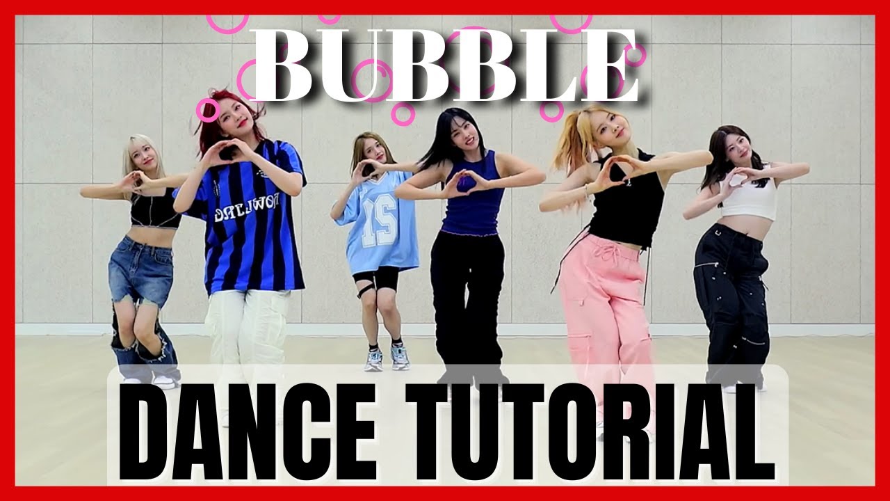 STAYC - 'Bubble' Dance Practice Mirrored Tutorial (SLOWED)