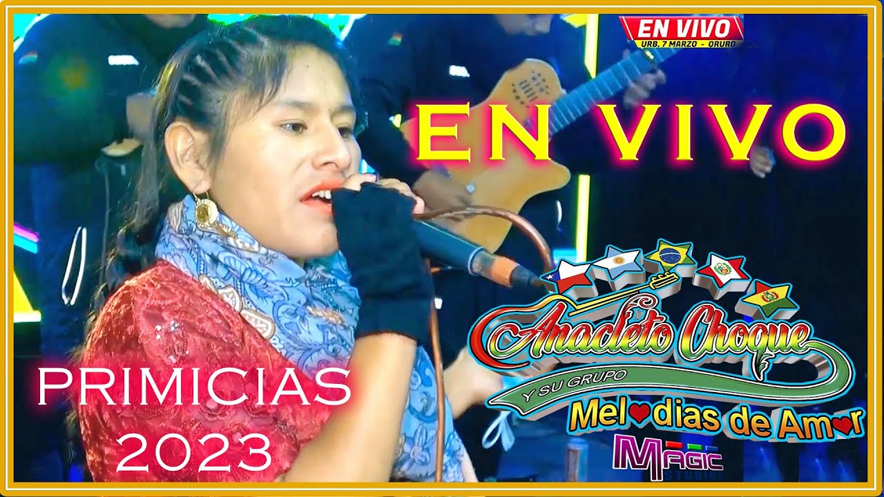 MELODIAS DE AMOR - EN VIVO Anacleto Choque [OFICIAL 4K] MAGIC STUDIOS Bolivia 2023