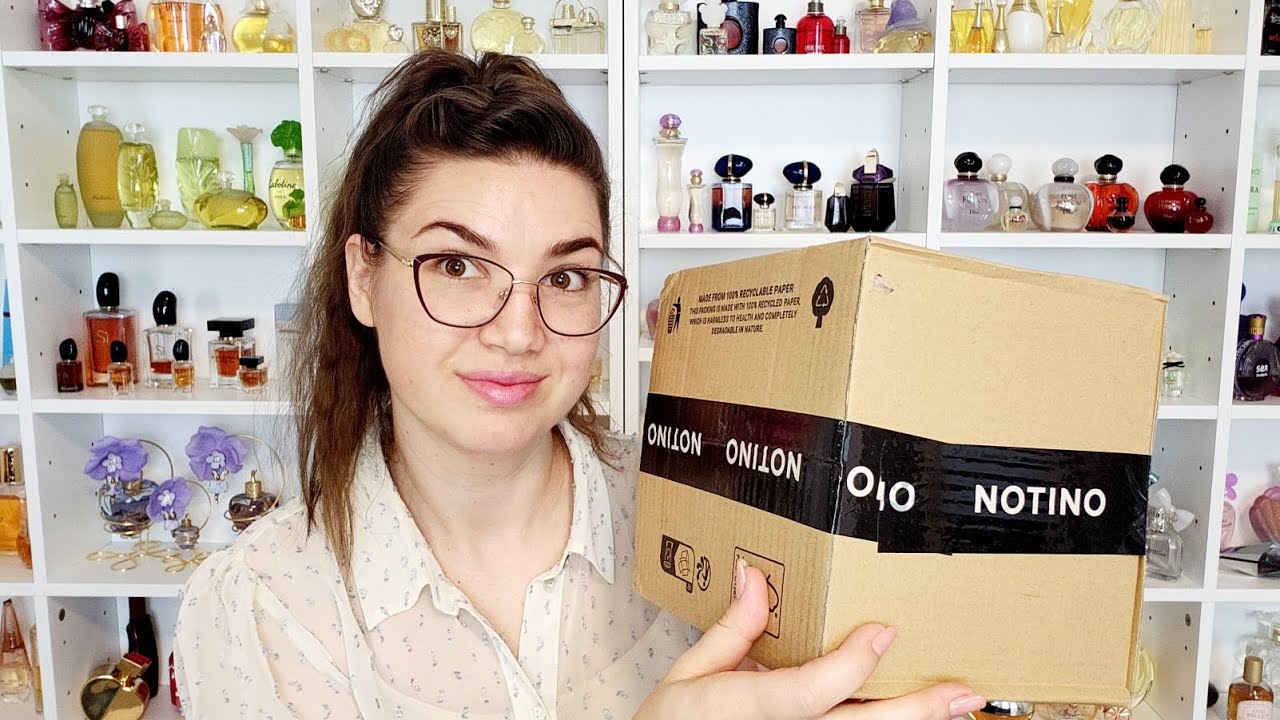 Unboxing NOTINO profumo🤗.Mi presento 💚