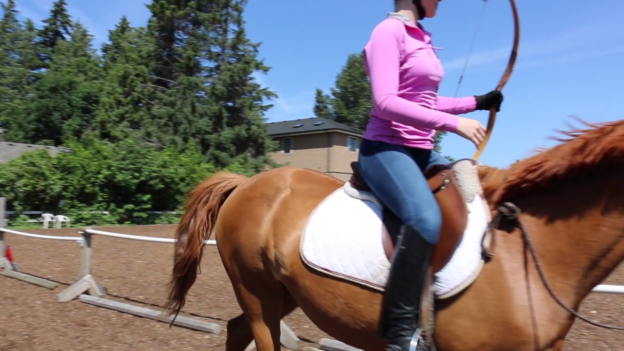 Alisha Newton Mounted Archery