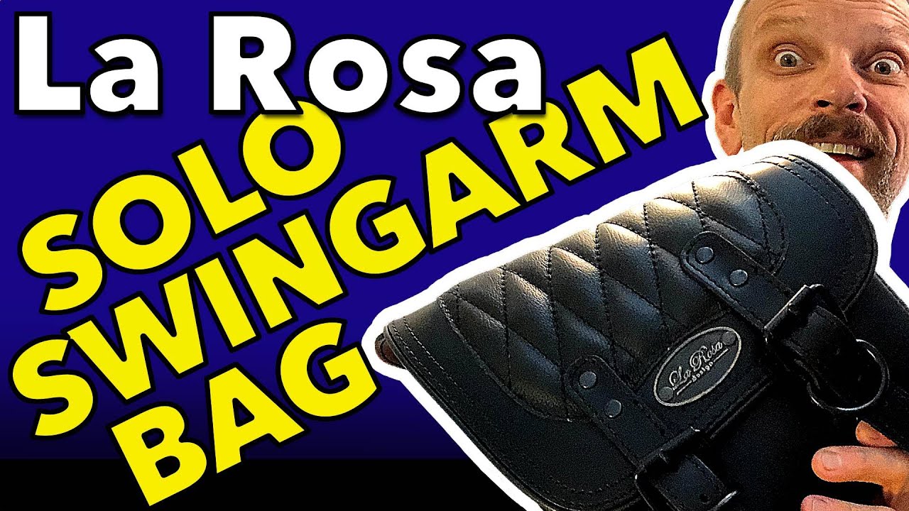 La Rosa Softail Swingarm Bag • Harley Davidson Street Bob FXBB • Saddle Bag • Part 1