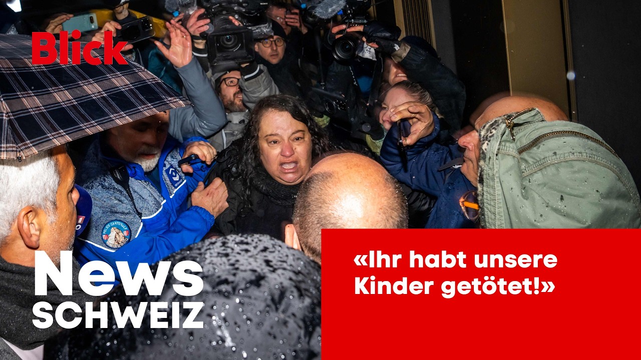 Crans Montana - Konfrontation zwischen den Opferfamilien und den Morettis