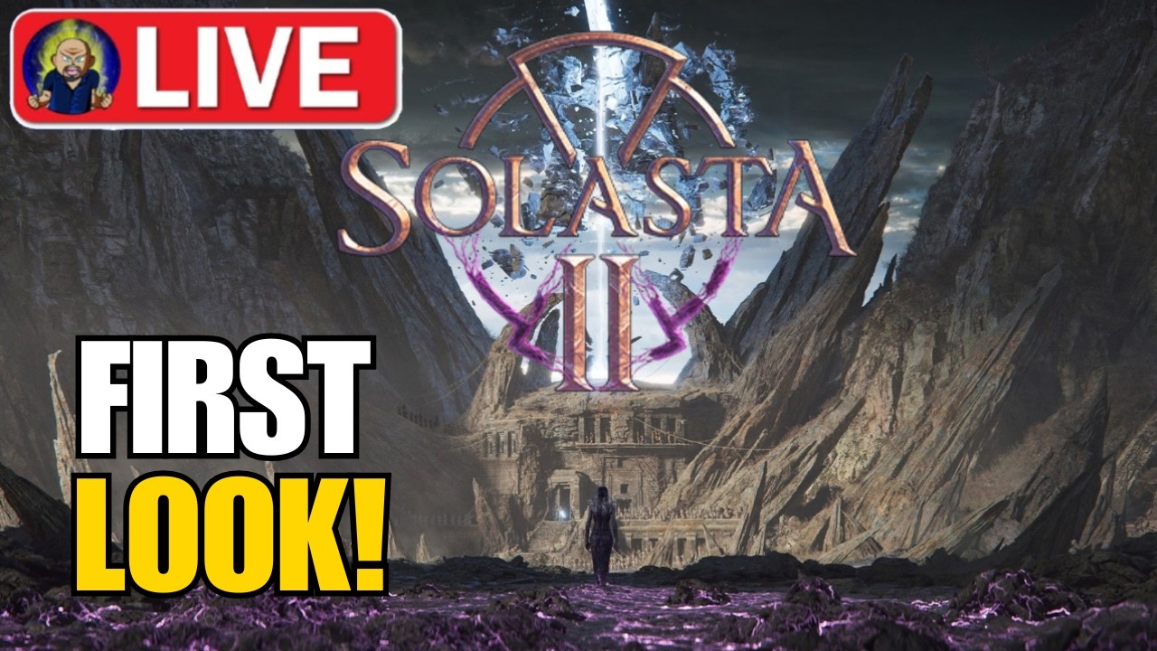 [LIVE] Solasta 2 Early Access Gameplay - Is it like BG3?