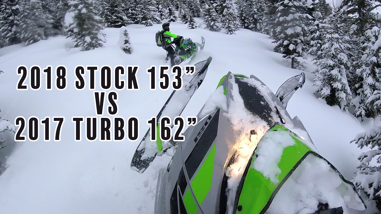 2018 M8000 153" vs 2017 Turbo Mountain Cat 162"