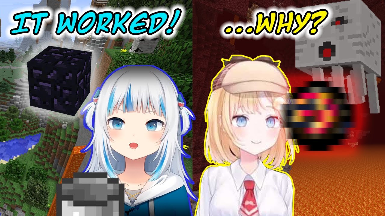 [Hololive EN] Gura & Amelia - The Obsidian, the Ghast and the Imouto