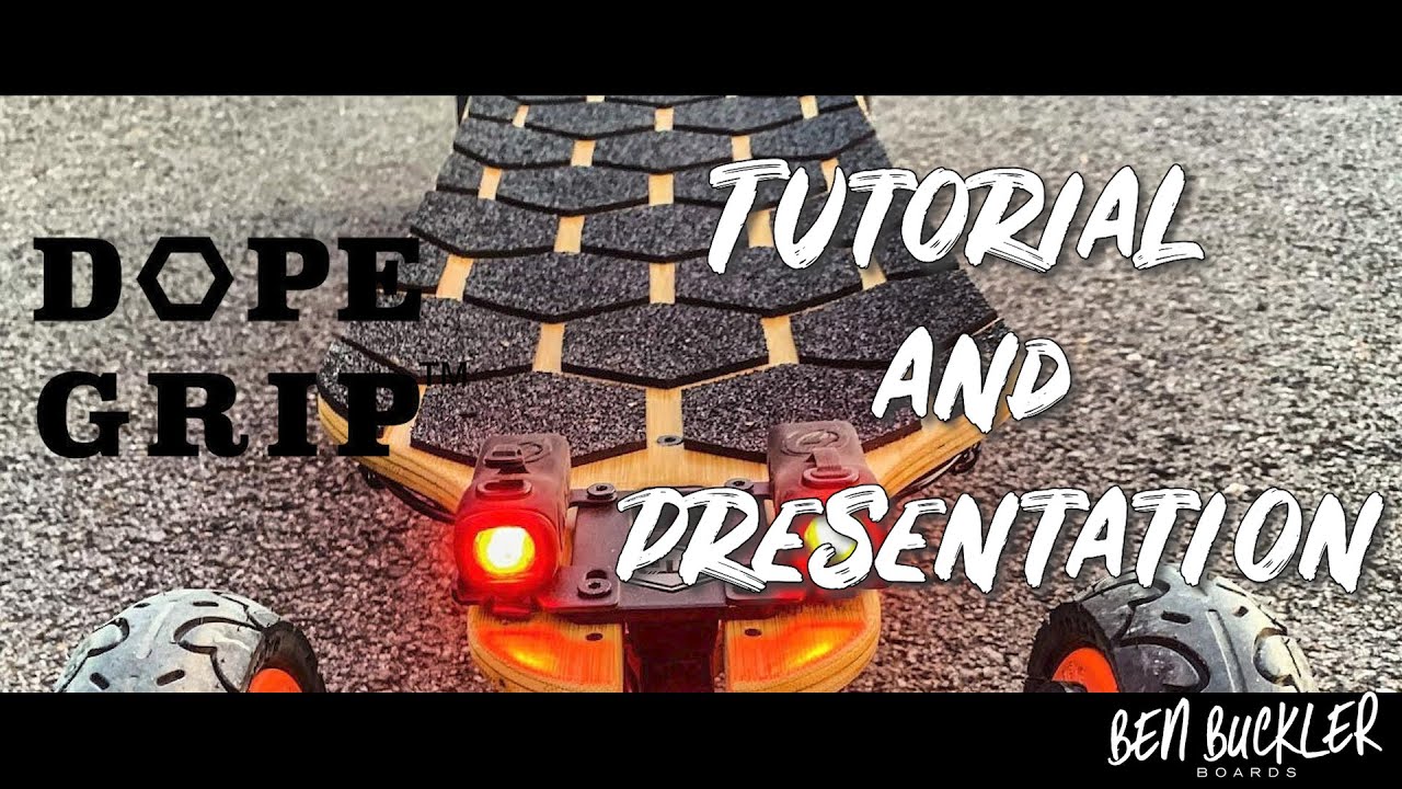 How to put Dope Griptape on your board