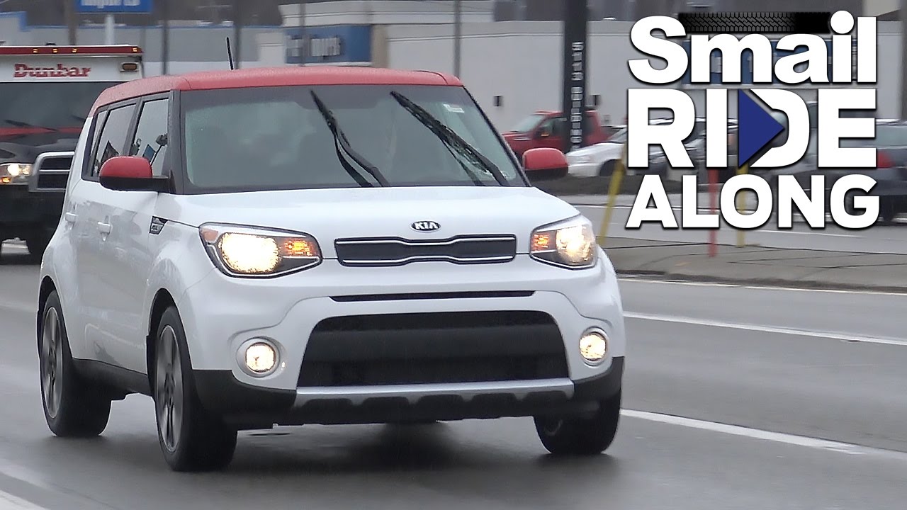 2017 Kia Soul + Plus - White with Red Roof! - Smail Ride Along - Virtual Test Drive