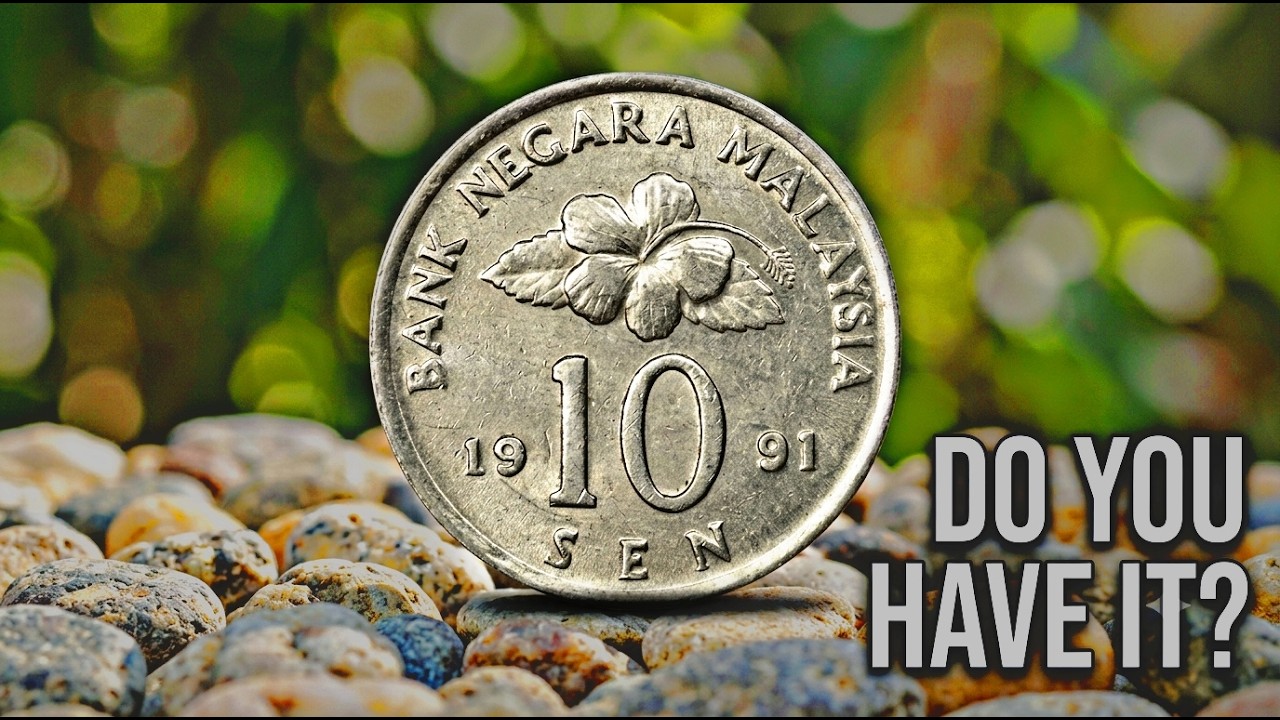 1991 Malaysia 10 Sen Coin Value Revealed | Rare Coin Worth Hundreds of Dollars?