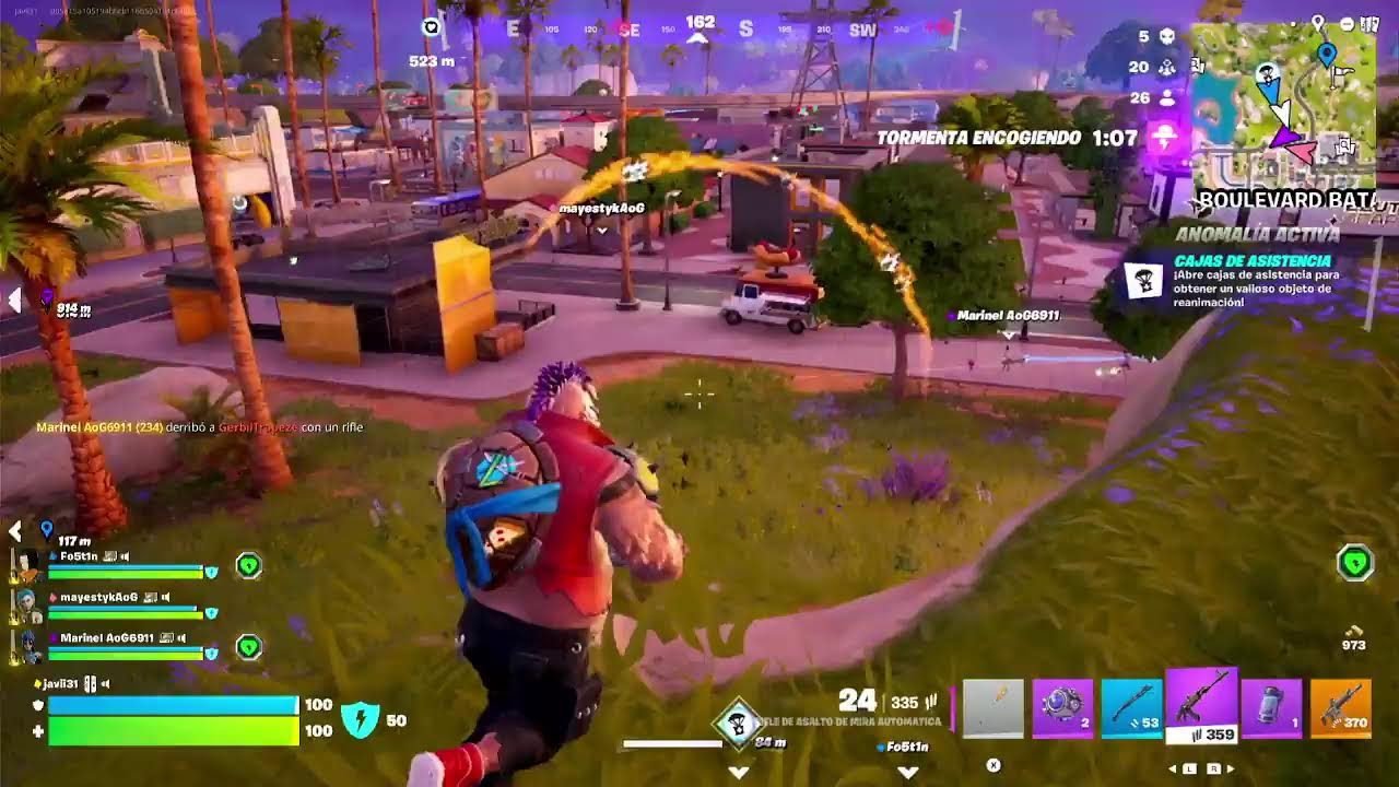FORNITE CON AMIGOS