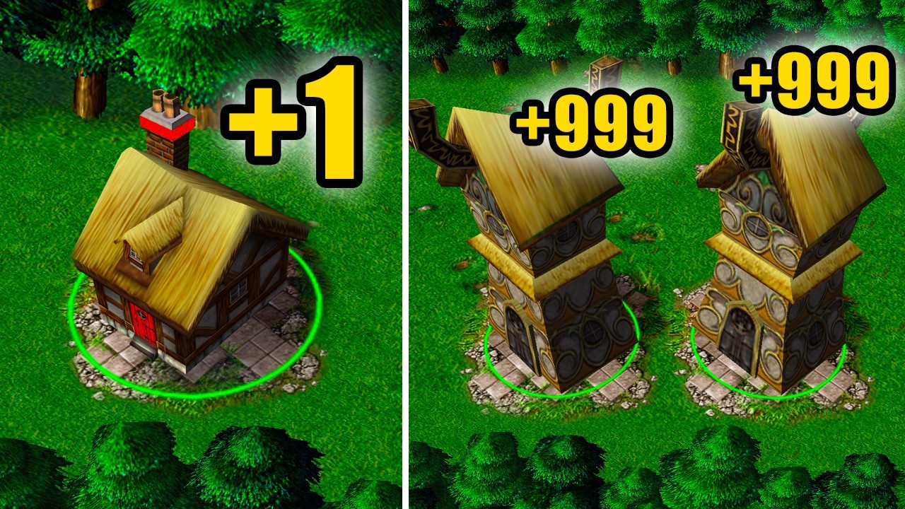 Лучшая секретная база в Прятках Warcraft 3