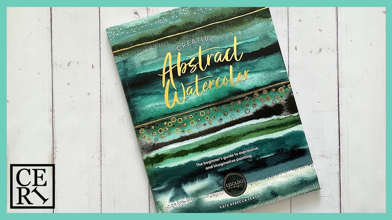 Creative Abstract Watercolor by Kate Rebecca Leach