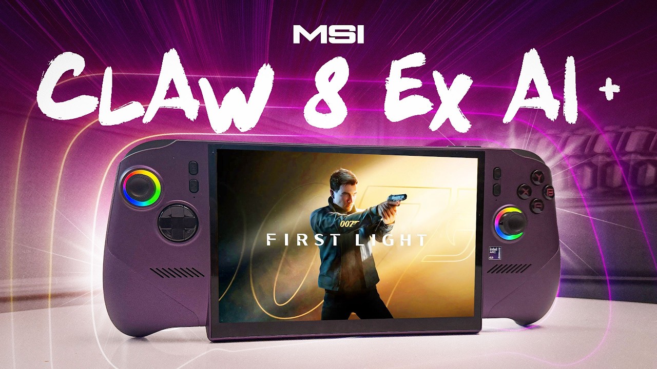Обзор MSI Claw 8EX AI+: игровой МОНСТР!