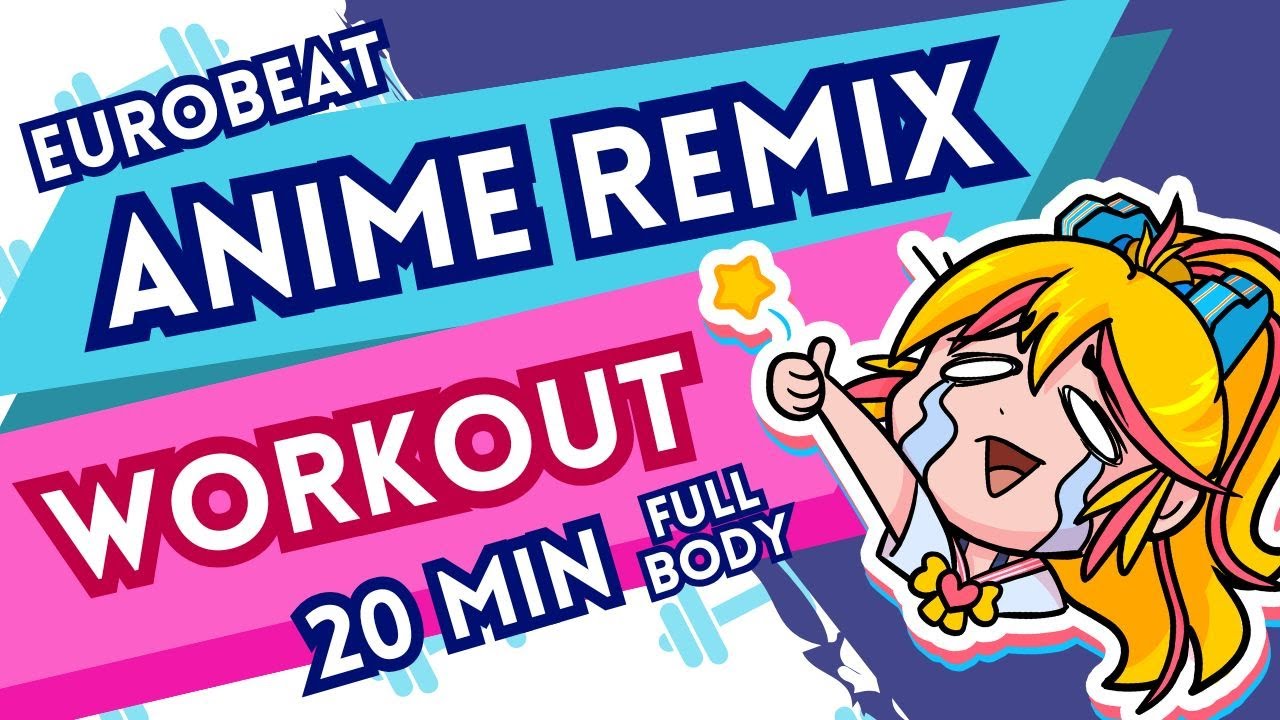 anime full-body workout ☆ bored of the gym? try this!