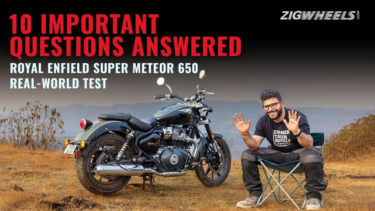 10 Super Important Questions About The Super Meteor 650 Answered | Real-world Test | Zigwheels