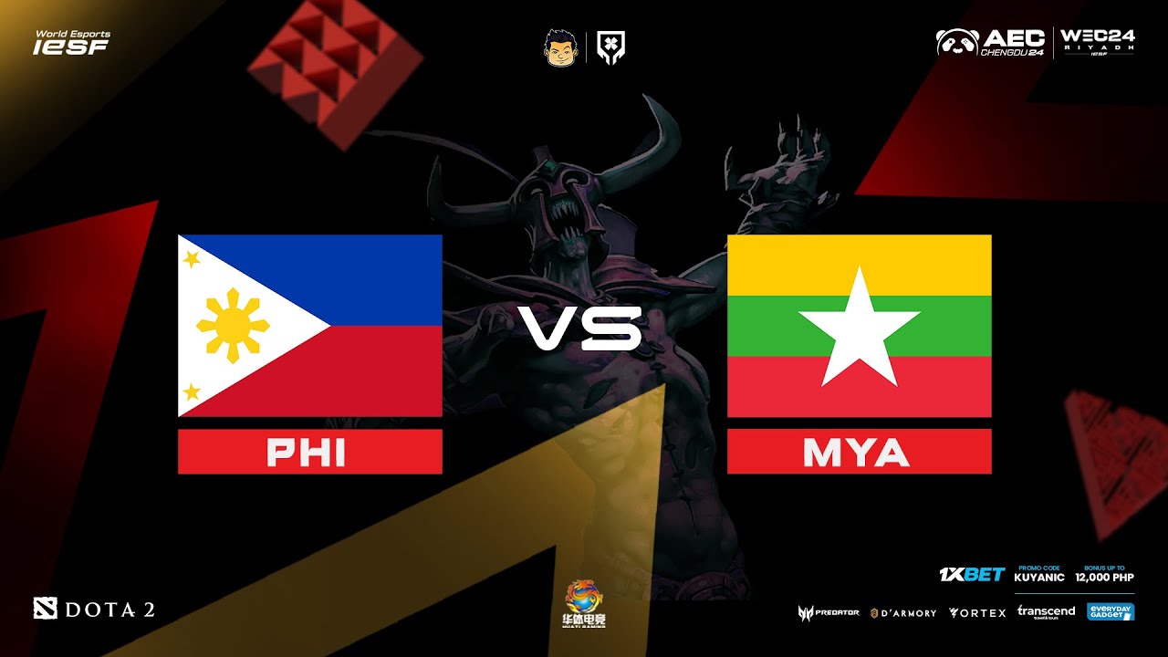 [FIL] Philippines vs Myanmar (BO1) | IESF Southeast Asia Qualifier 2024
