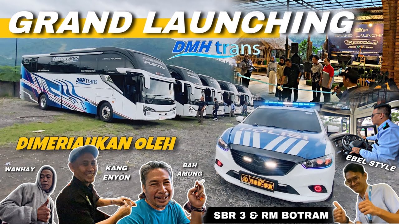GRAND LAUNCHING UNIT BARU DMH TRANS⁉️CITY TOUR GARUT NAIK “VALENTINO”‼️