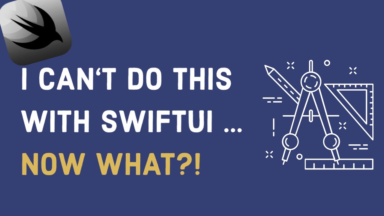 I can’t do this with SwiftUI… now what?! - SwiftUI Introspect & SwiftUIX - Brian Advent