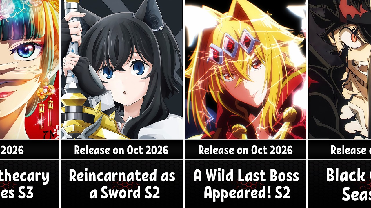 Every Upcoming Anime of Fall 2026