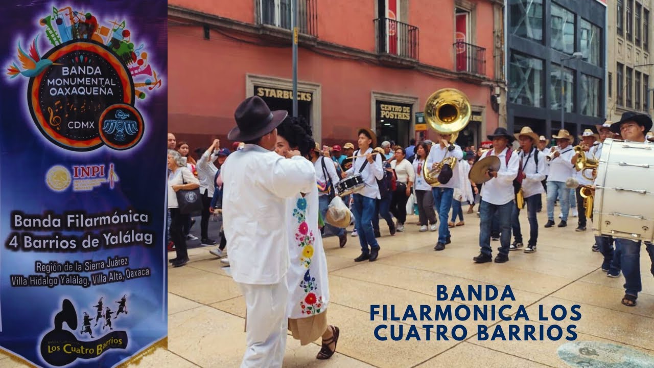 JARABES / BANDA FILARMONICA LOS CUATRO BARRIOS DE YALÁLAG, CDMX.