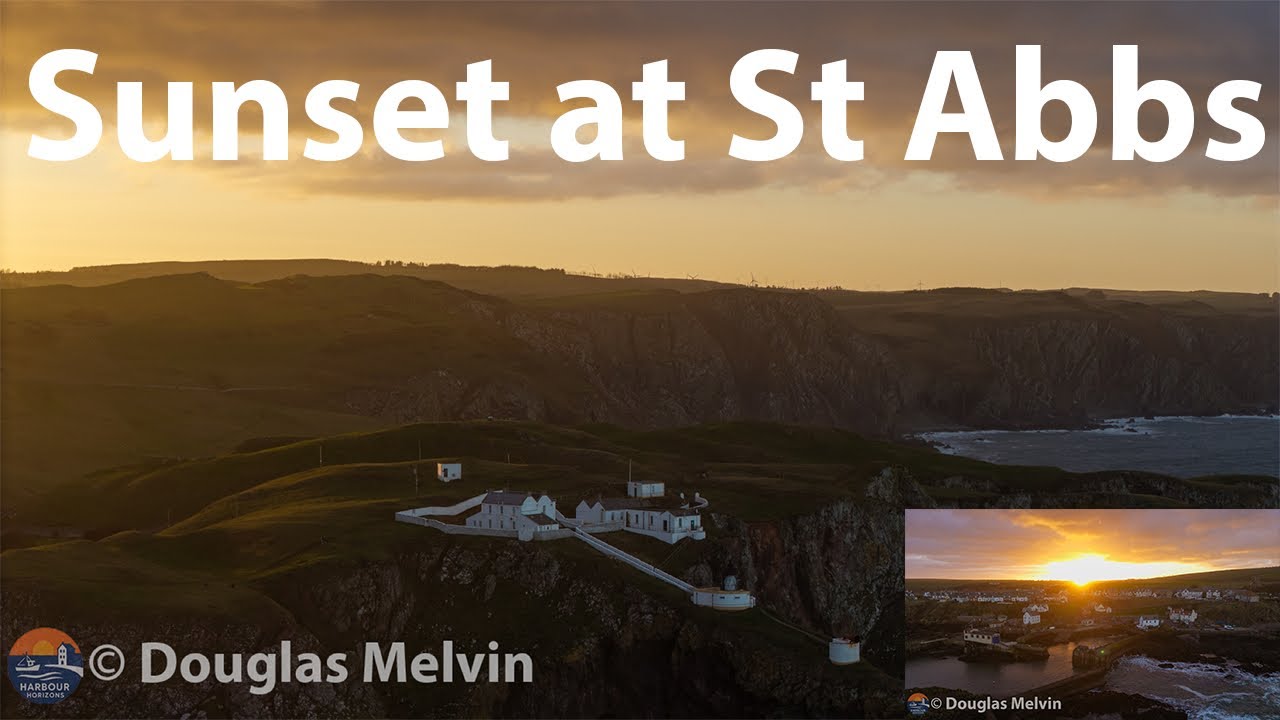Sunset at St Abbs