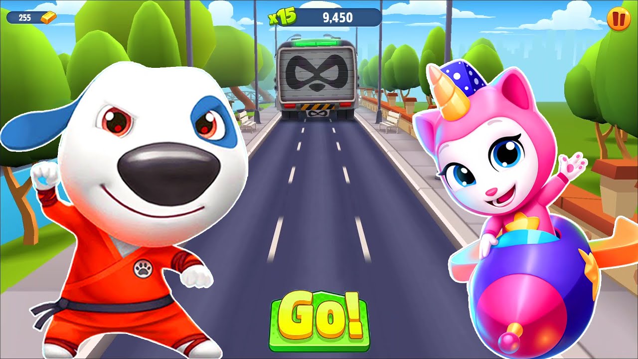Kung Fu Hank vs Boss Raccoon in Epic Car Race! 🏆 Unicorn Angela's Venice Cannel Adventure!
