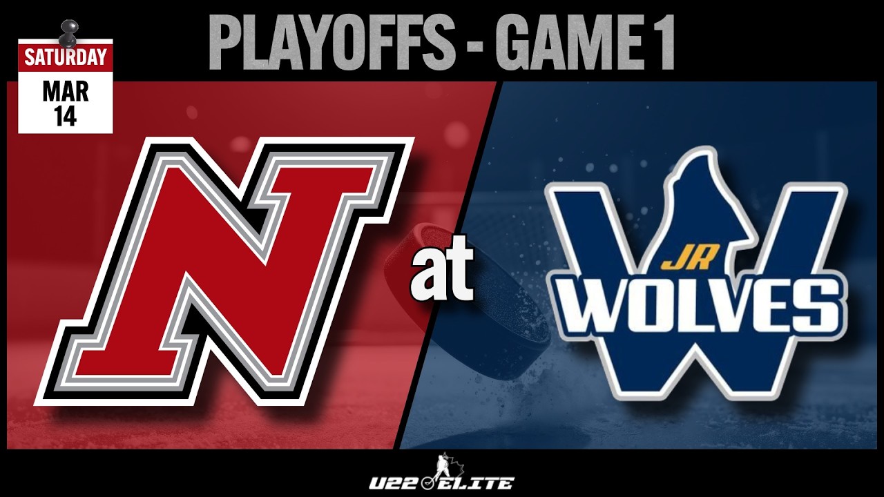 LIVE 2026-03-14 6:10 PM: Nepean Wildcats at Whitby Wolves (OWHL U22 Elite Playoffs)