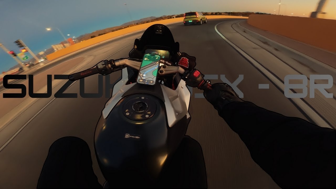 POV! SUZUKI GSX-8R HIGHWAY RUN