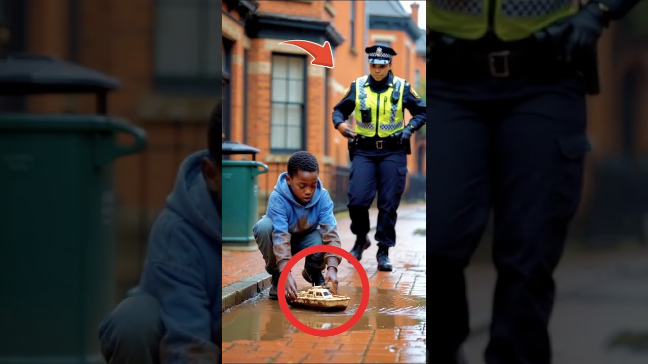 Boy Crying After New York Police Cop Take His Toy Until...#respect #newyorkpolice
