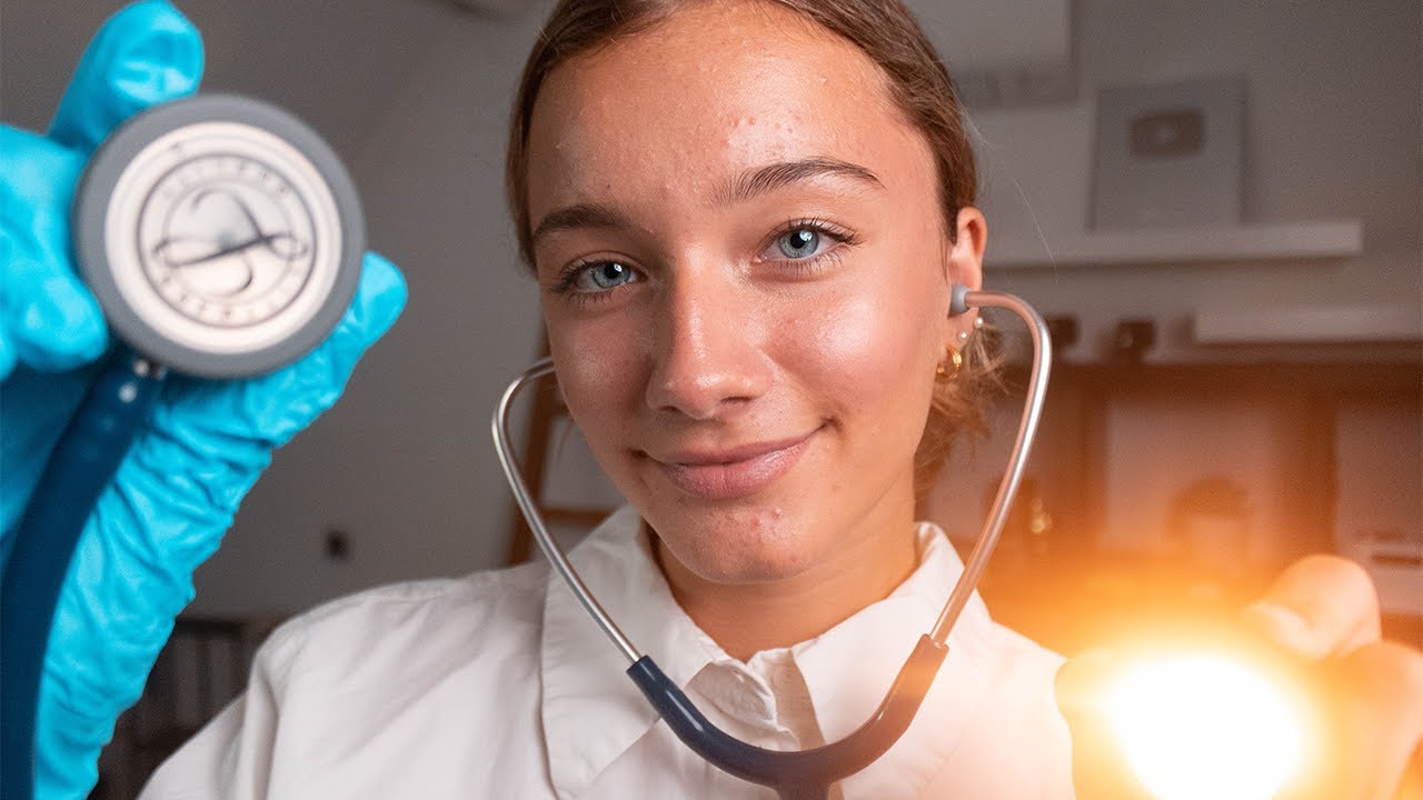 ASMR - CRANIAL NERVE EXAM! (Roleplay) (+ русские субтитры)