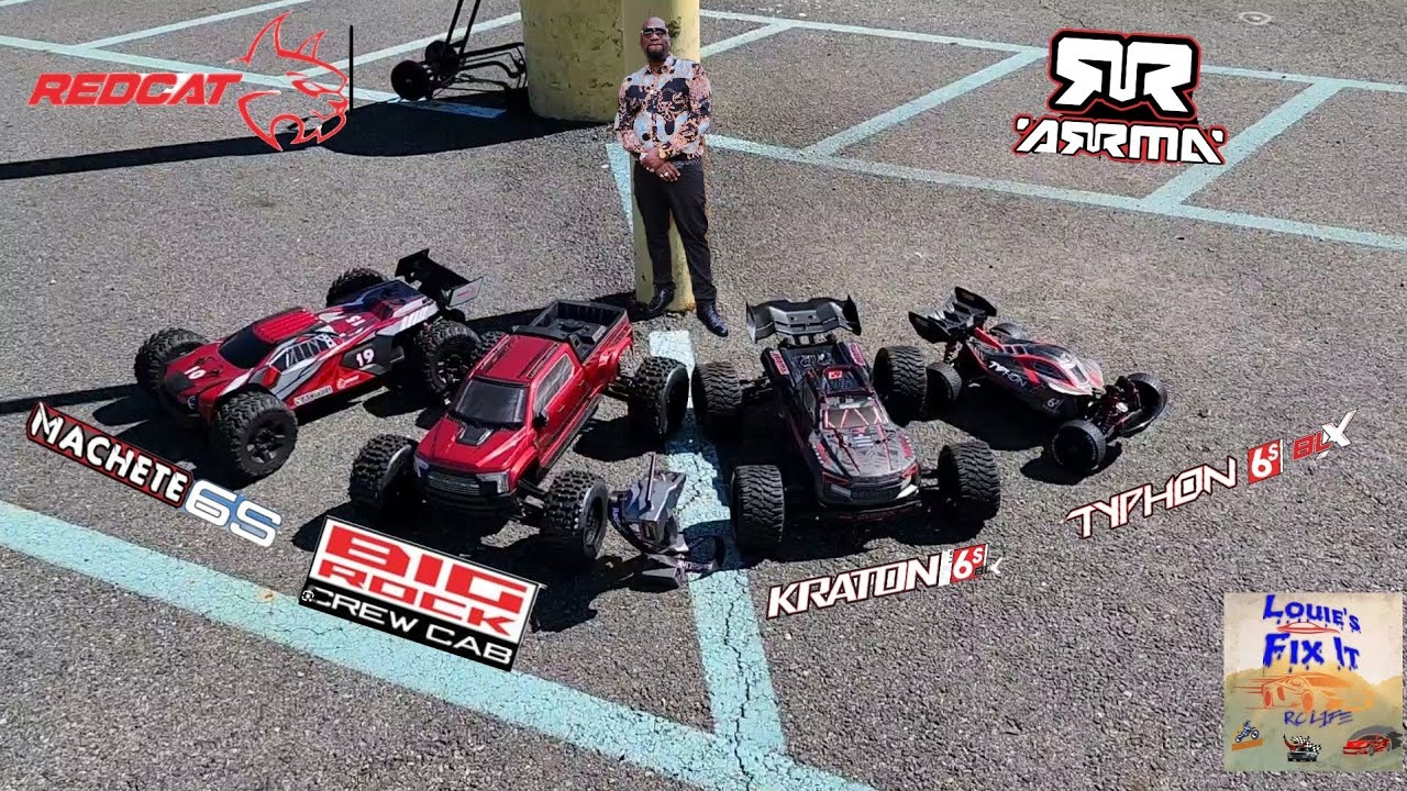 Typhon 6s BLX, Kraton 6s BLX, Big Rock 6s BLX, Machete 6s/ Speed test what is they top speed.
