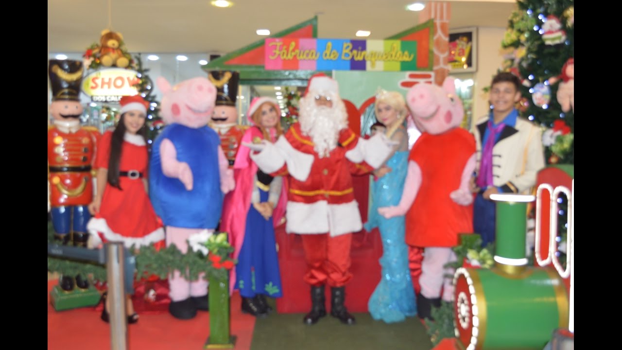 Chegada do Papai Noel da Encantados Produções