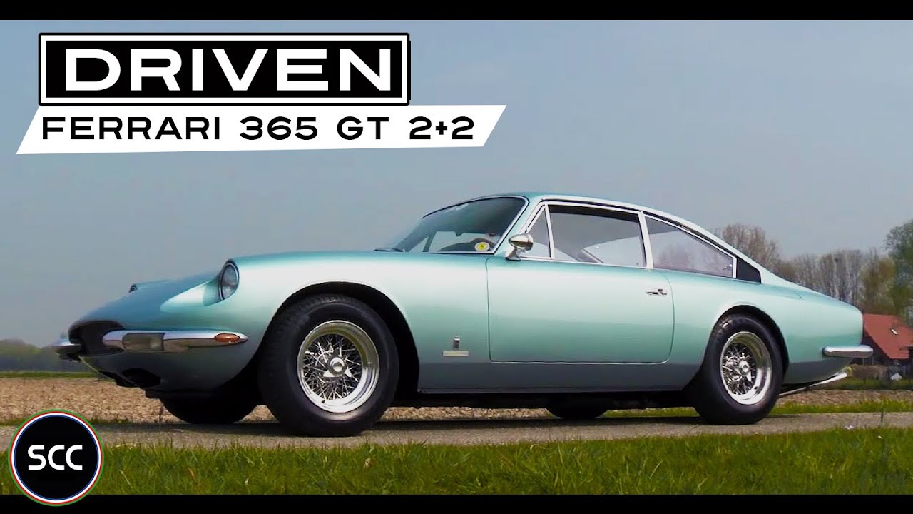 FERRARI 365GT 2+2 | 365 GT 1970 - Test drive in top gear - Queen Mary | V12 Engine sound | SCC TV