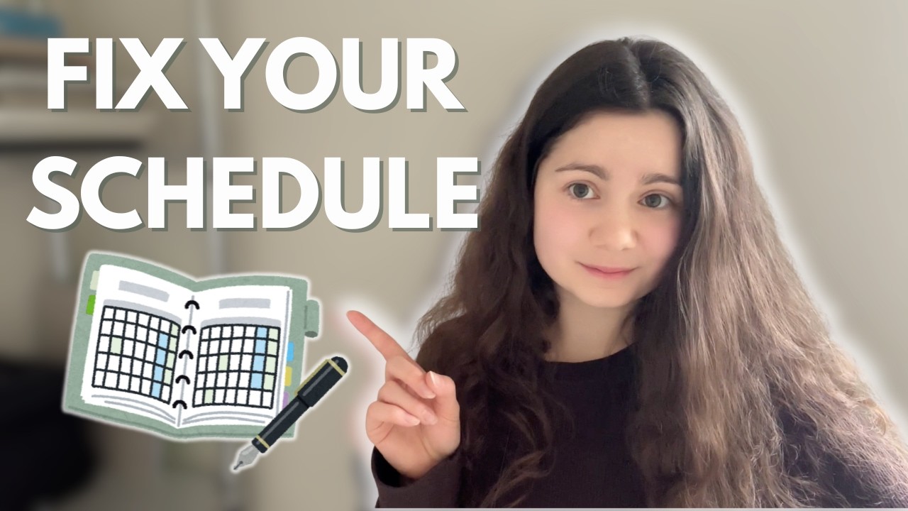 Your schedule is working against you...