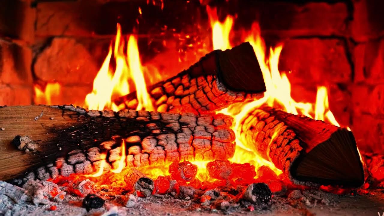 Live Relaxing Fireplace Crackling Sounds | ASMR for Sleep