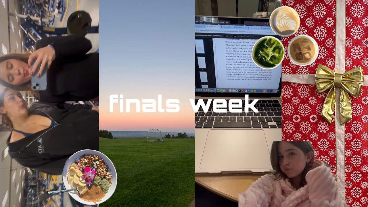 finals week in college 