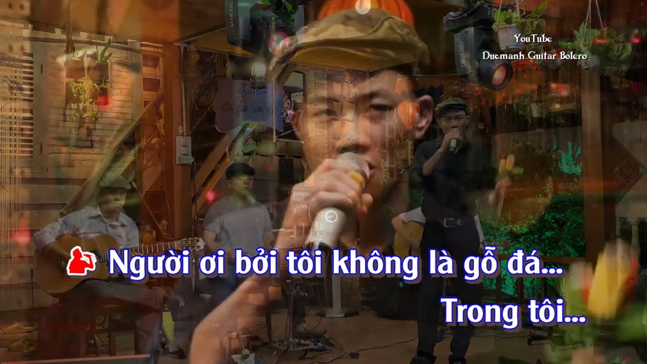 Karaoke - Tâm Sự Người Hát Nhạc Quê Hương | Phiên bản Nhạc sông - Guitar Bolero Lâm Thông