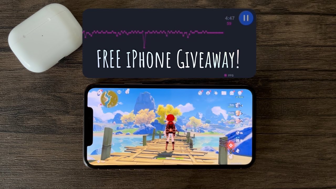iPhone 11 Pro Max - Genshin Impact FPS Test | A13 is Still a Beast! | Free iPhone Giveaway