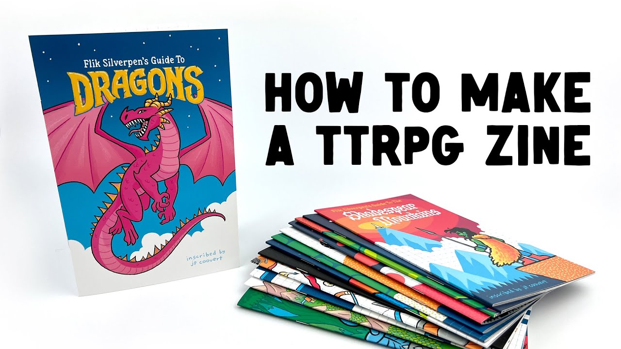 How To Make A TTRPG Zine!