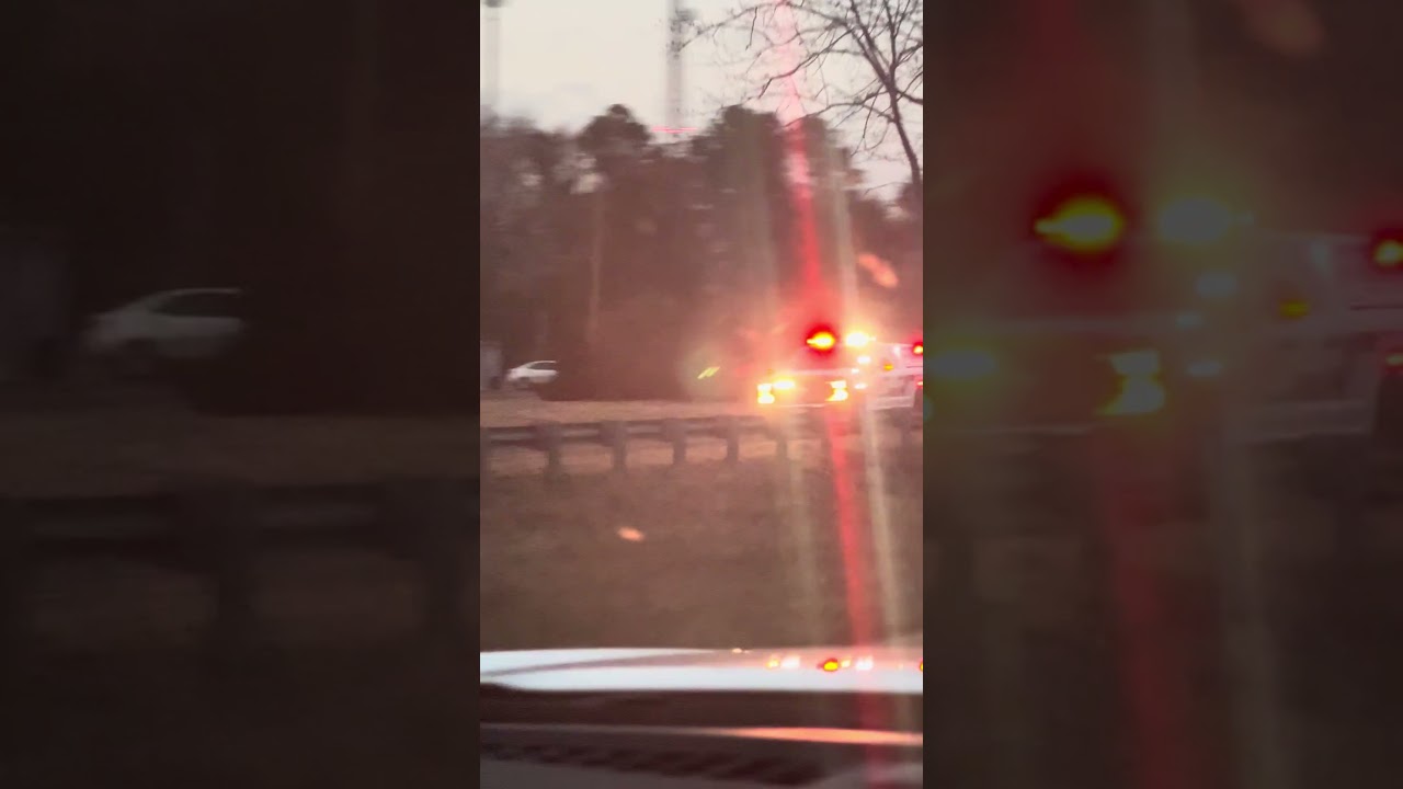 Emergency Services going to brush fire 