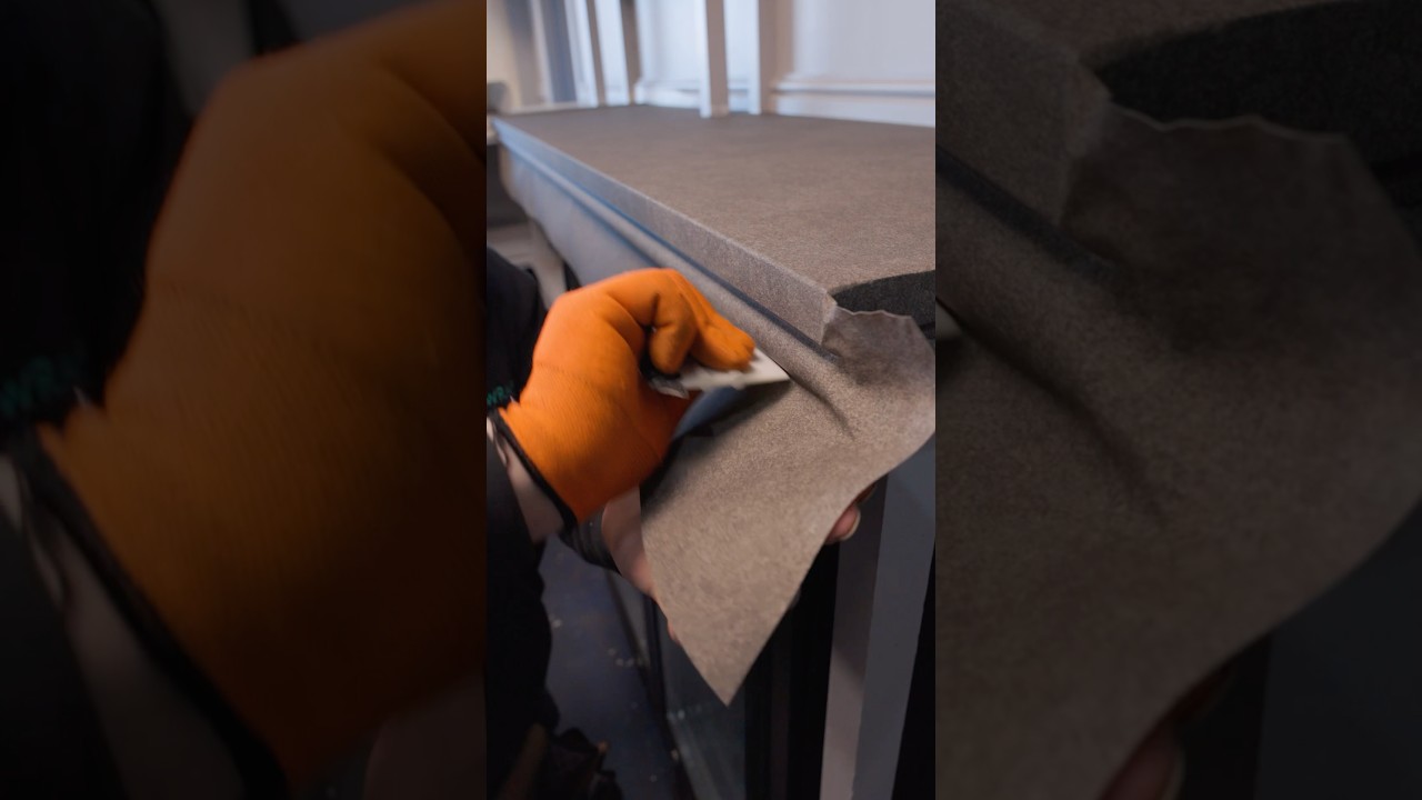 Luxury Bar Transformation ✨ | Vinyl Wrap Makeover (Oxidized Stone & Oak Finish!)