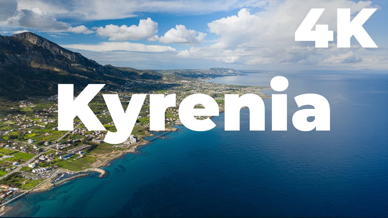 Incredibly Beautiful Northern Cyprus - Kyrenia - Drone 4K   2025