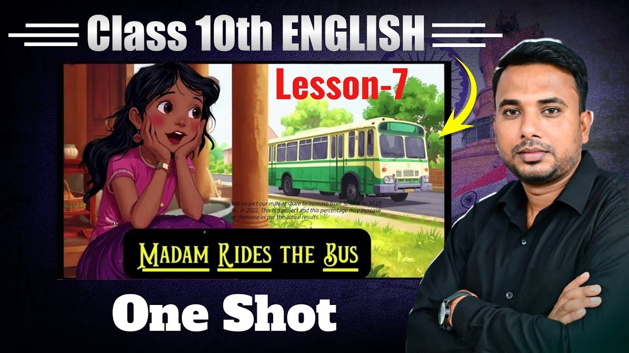 Madam Rides the Bus | Class 10th English Board Exam