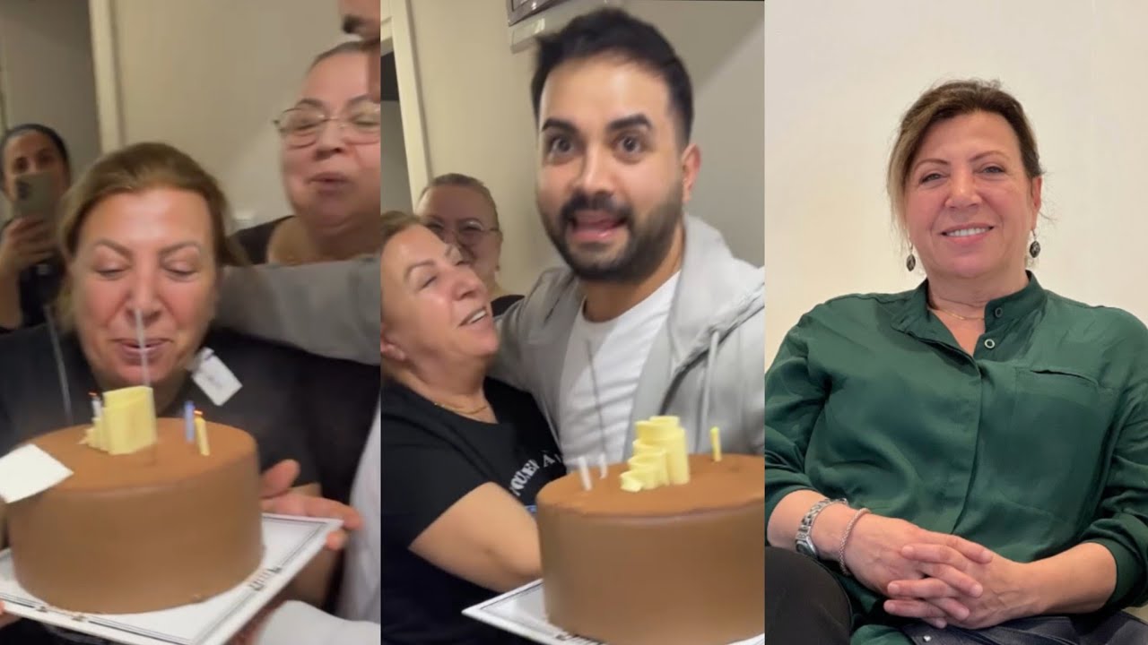 Kadir Ezildi, Halasına Doğum Günü Sürprizi 🎂💖
