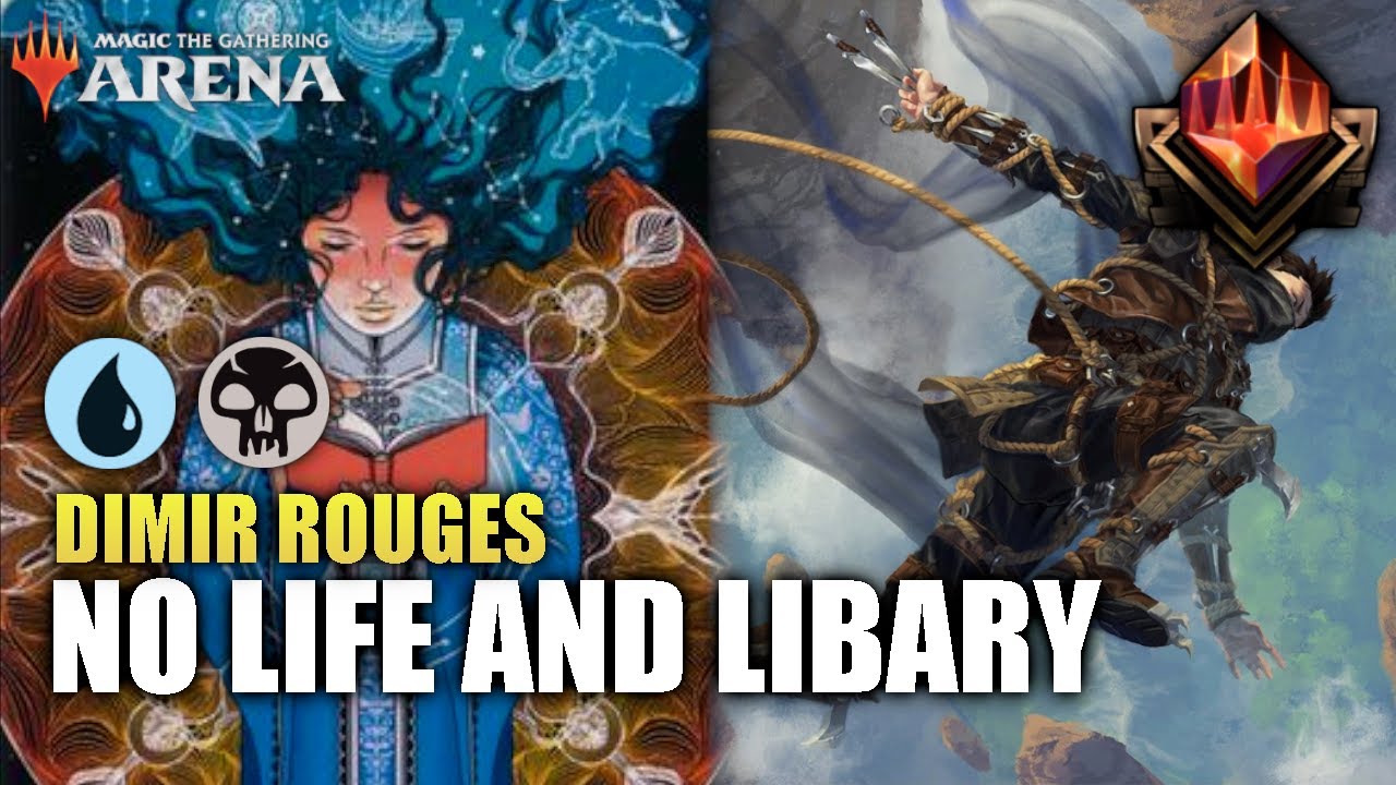 DIMIR ROUGES IN HISTORIC TIER 0 deck. Historic Archive cards! Mythic Ladder Strixhaven [MTG ARENA]